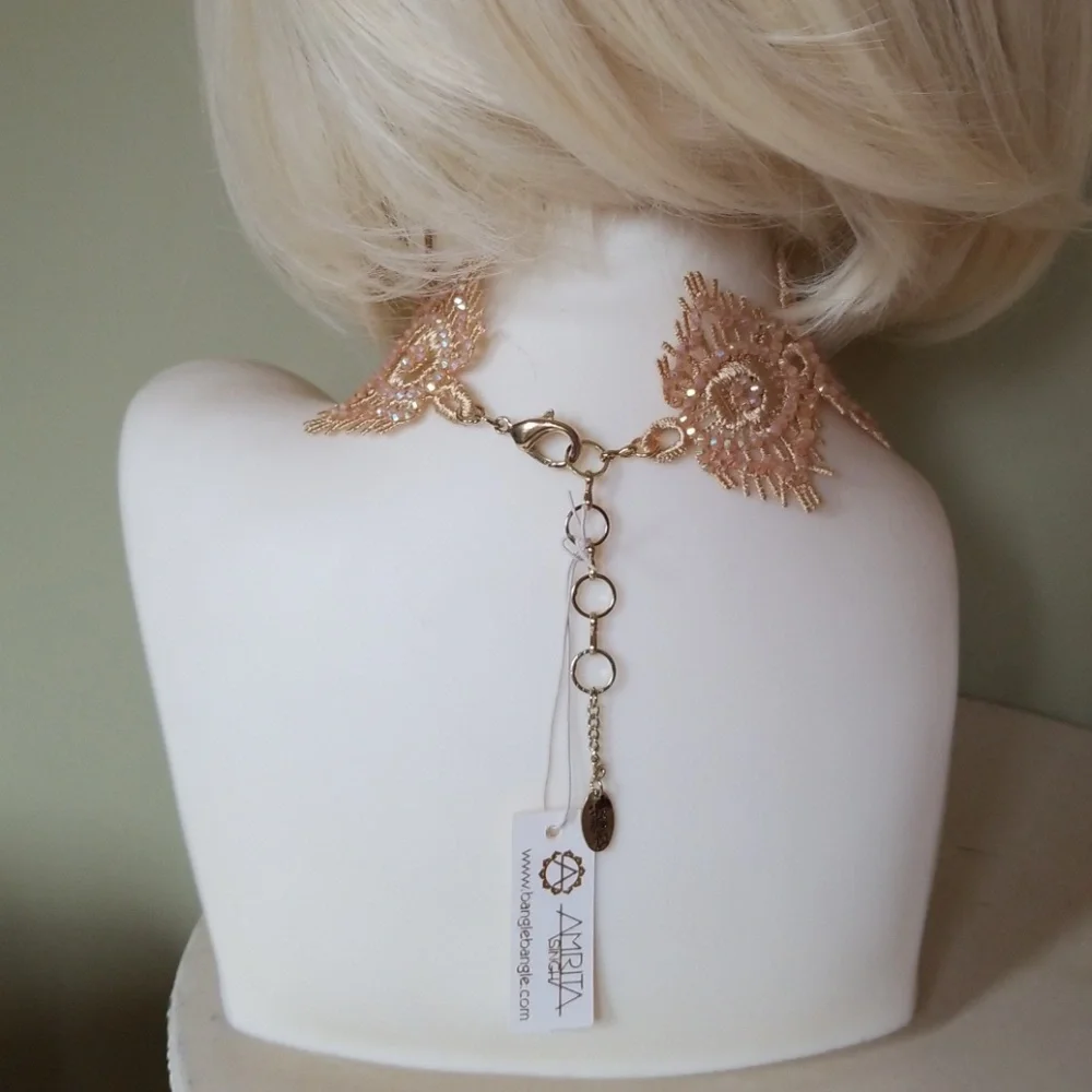 Amrita Singh Marta Lace Choker - Picture 7 of 10